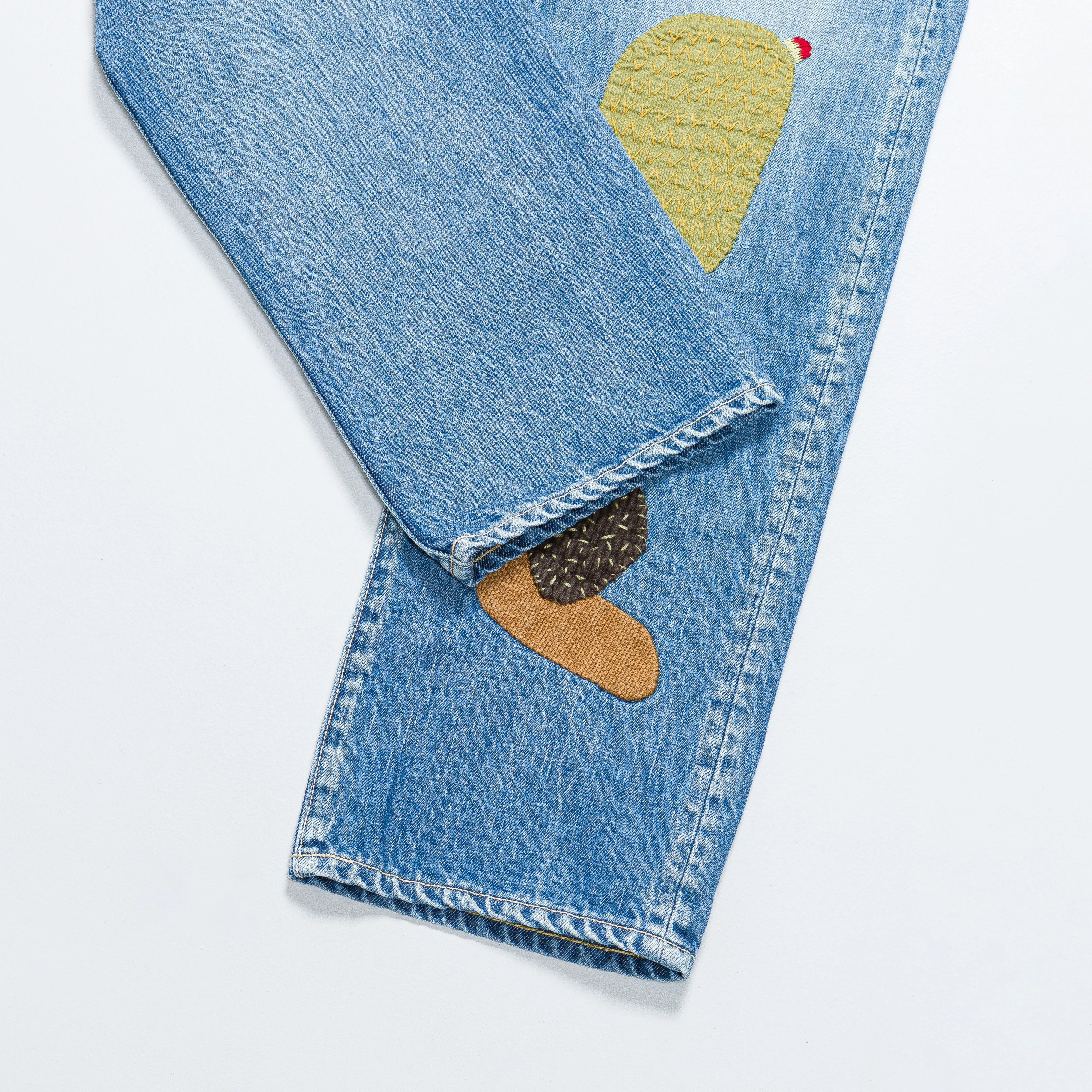 14oz Denim 5P Monkey CISCO (Cactus Embroidery) - Pro