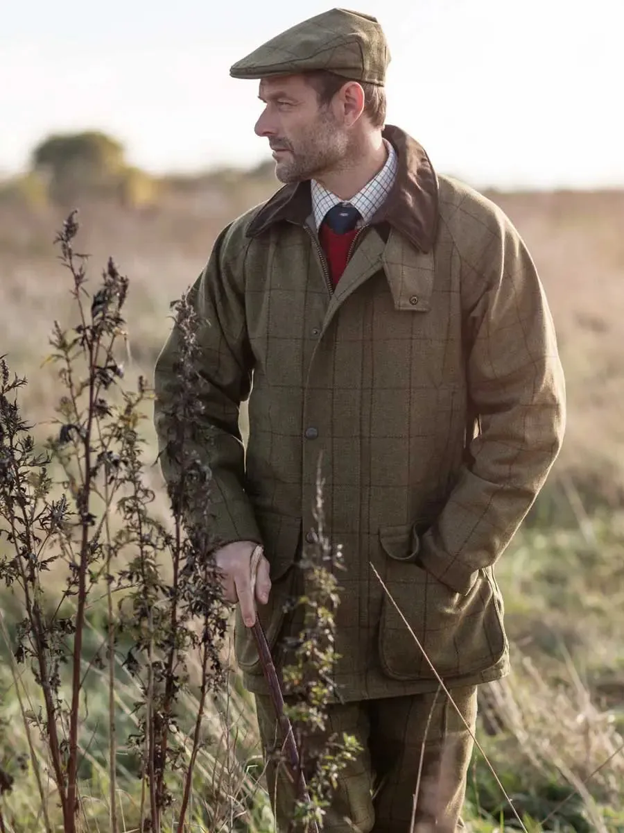 30% OFF - ALAN PAINE Rutland Mens Waterproof Shooting Coat - Lichen - Sizes: 2XL & 3XL