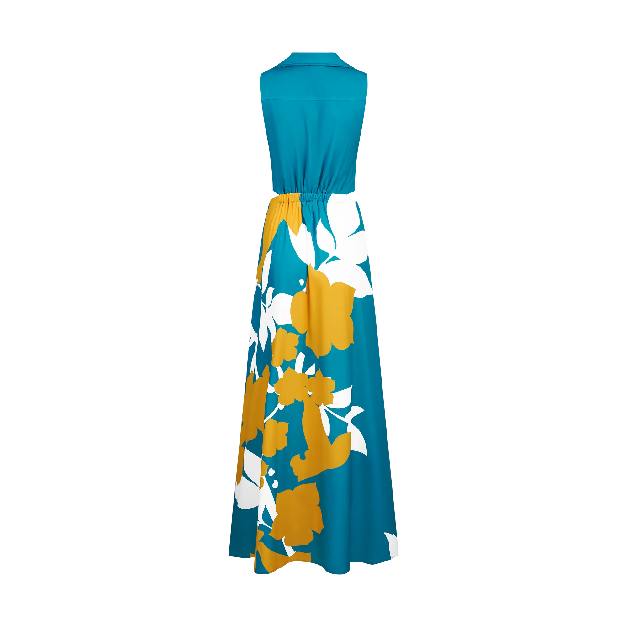 51ST INDEPENDENCE CUTOUT DRESS-AQUA