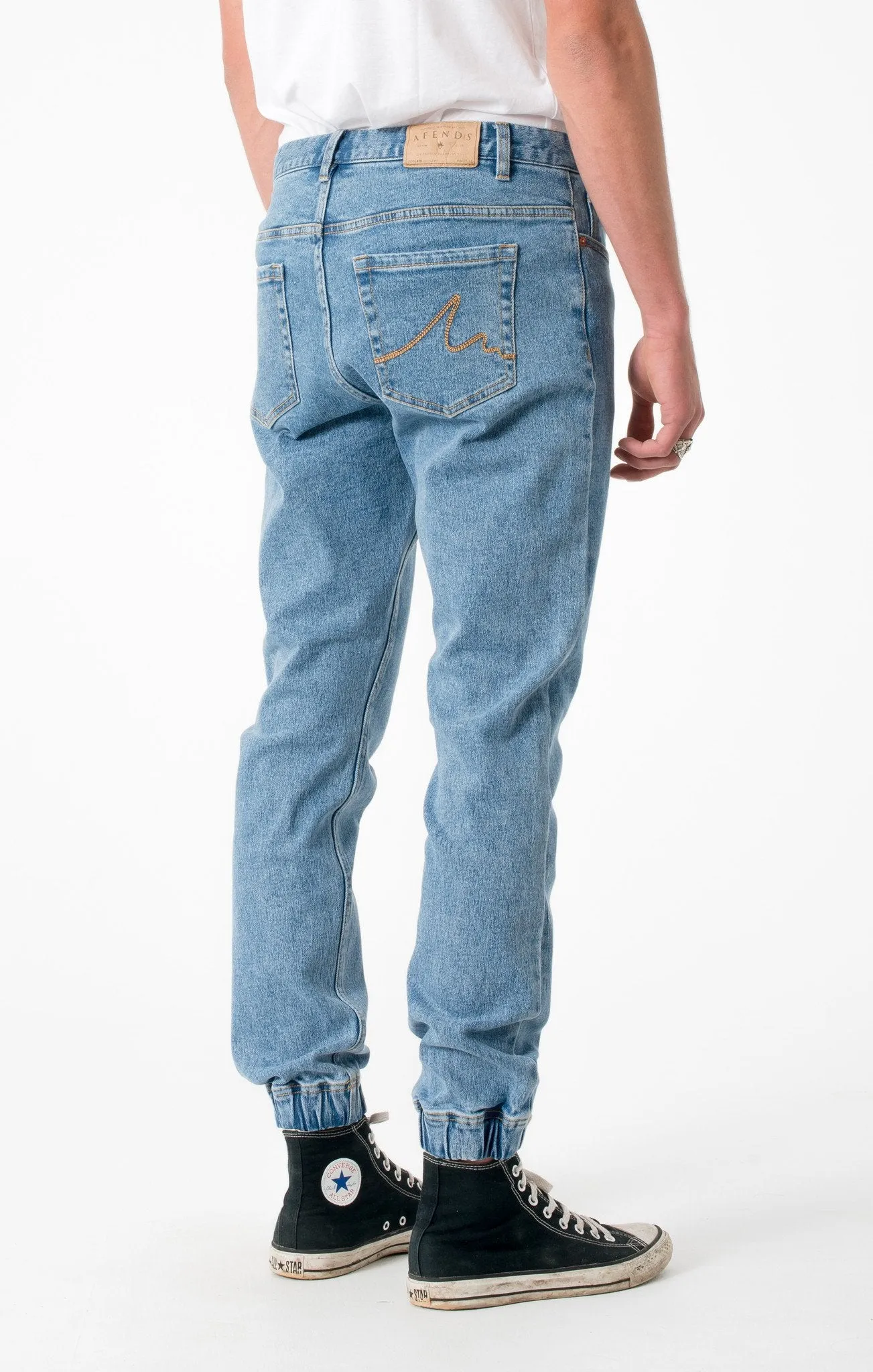 Afends Mens Reclaim - Vintage Blue - Denim Pant