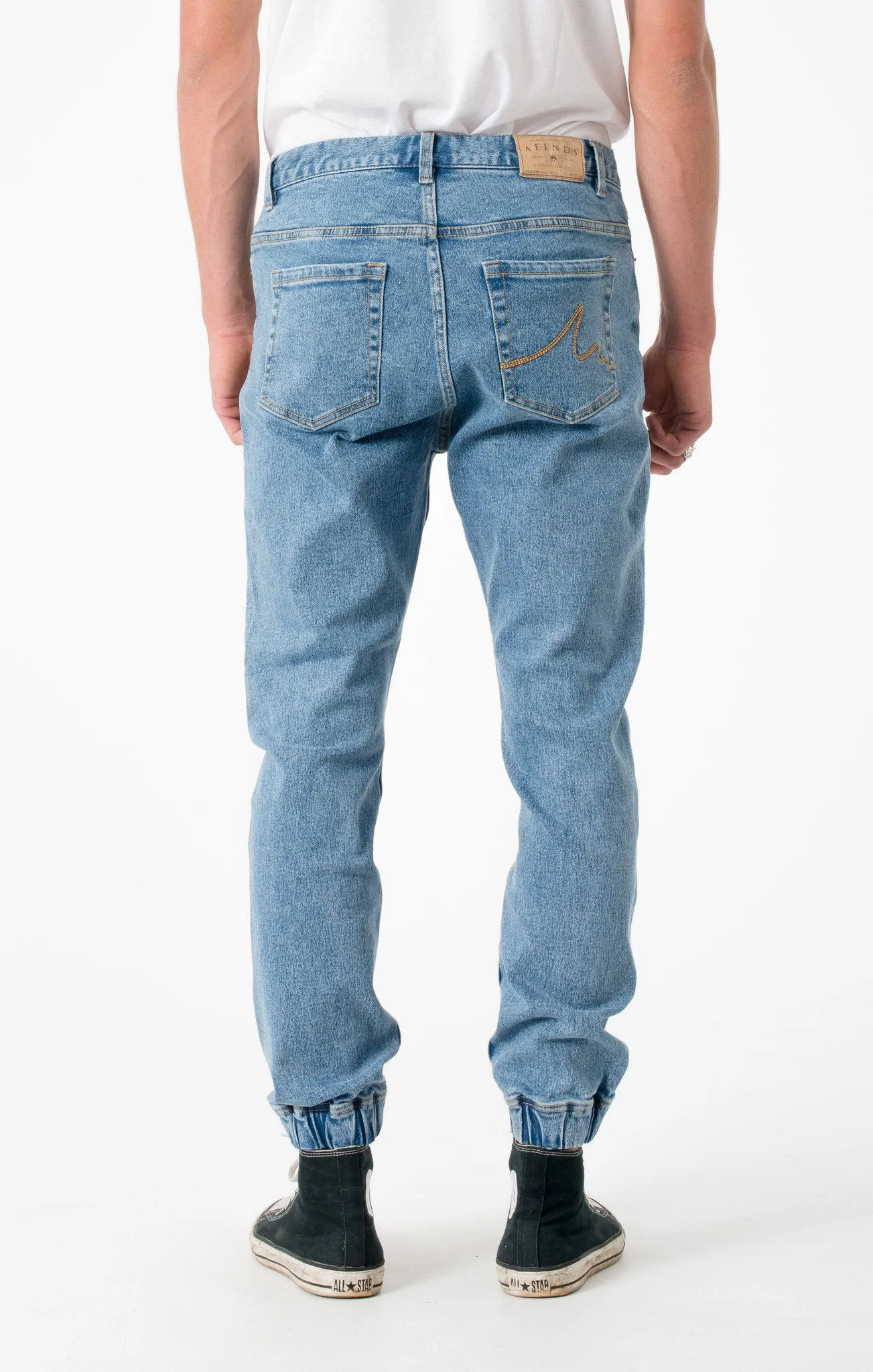 Afends Mens Reclaim - Vintage Blue - Denim Pant