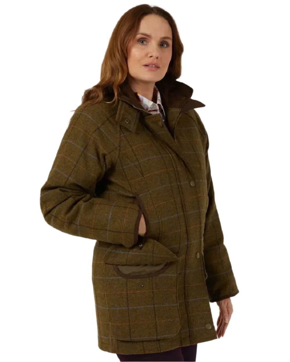 Alan Paine Combrook Ladies Tweed Coat