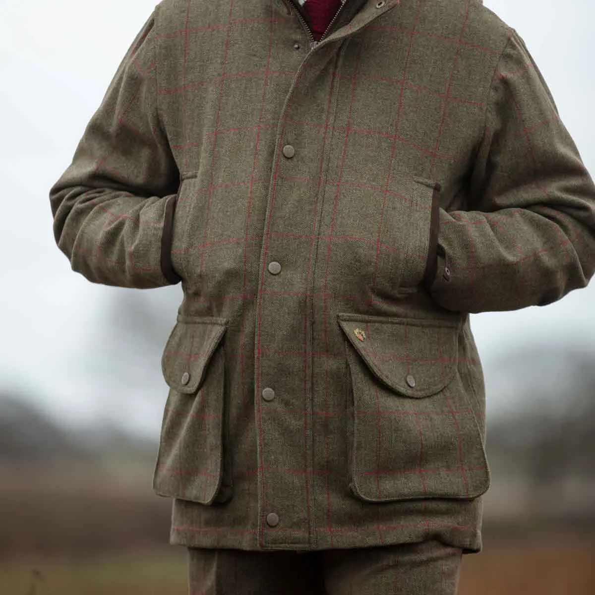 Alan Paine Combrook Men's Tweed Field Coat