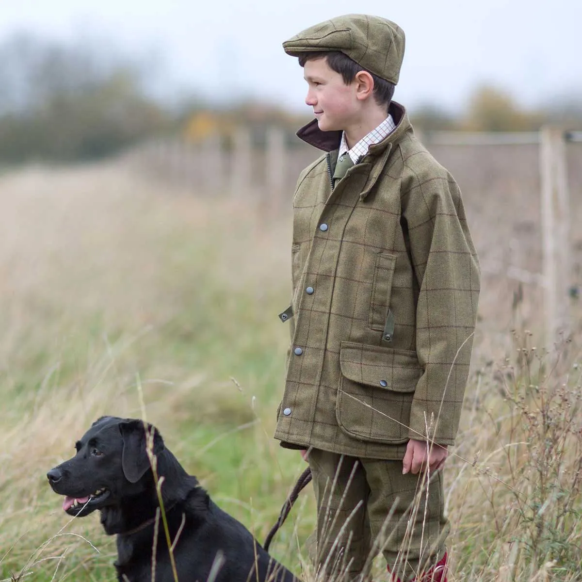 Alan Paine Rutland Kids Tweed Shooting Coat