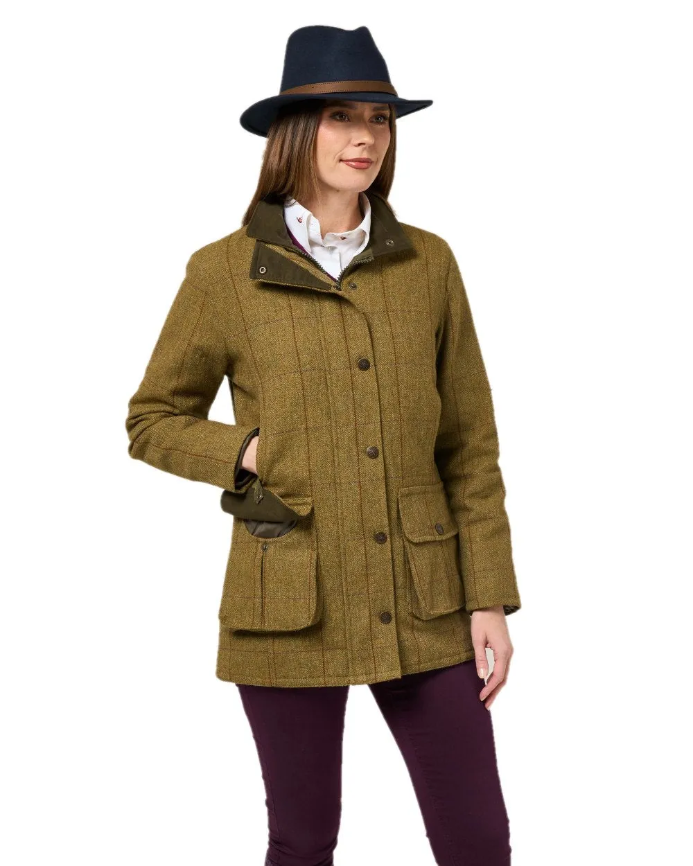 Alan Paine Rutland Ladies Waterproof Tweed Jacket