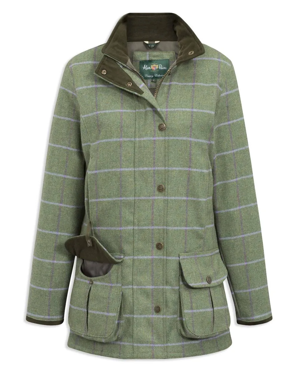 Alan Paine Rutland Ladies Waterproof Tweed Jacket