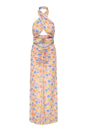 ANEMONE COLORFUL MAXI DRESS