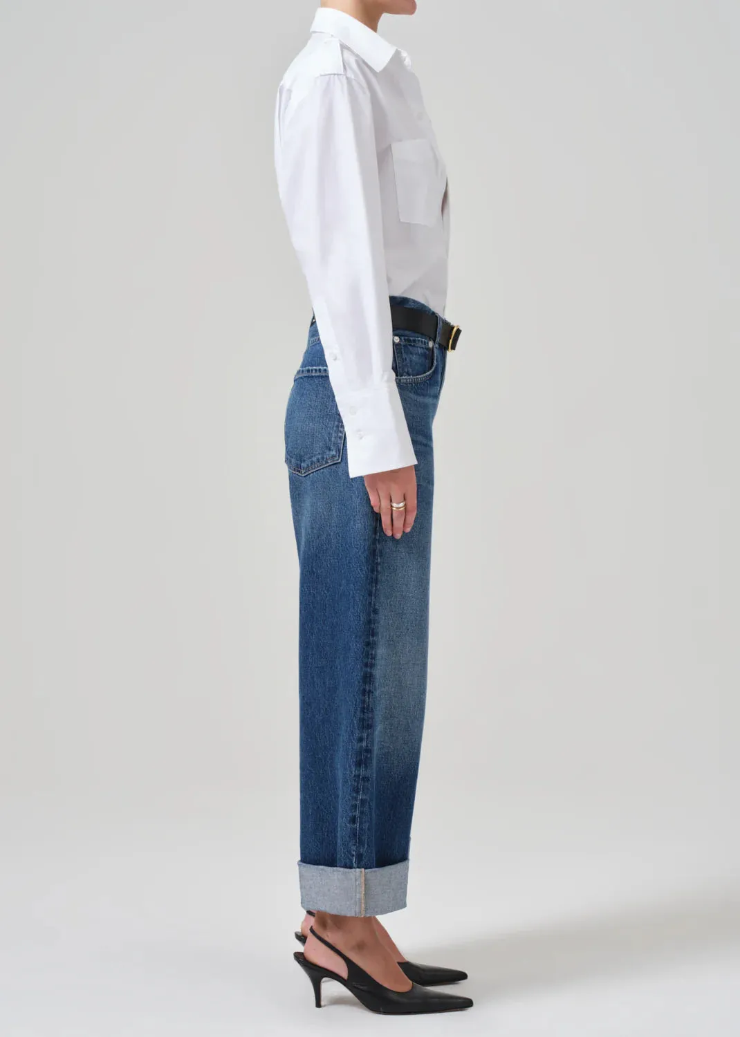 Ayla Baggy Jeans in Claremont