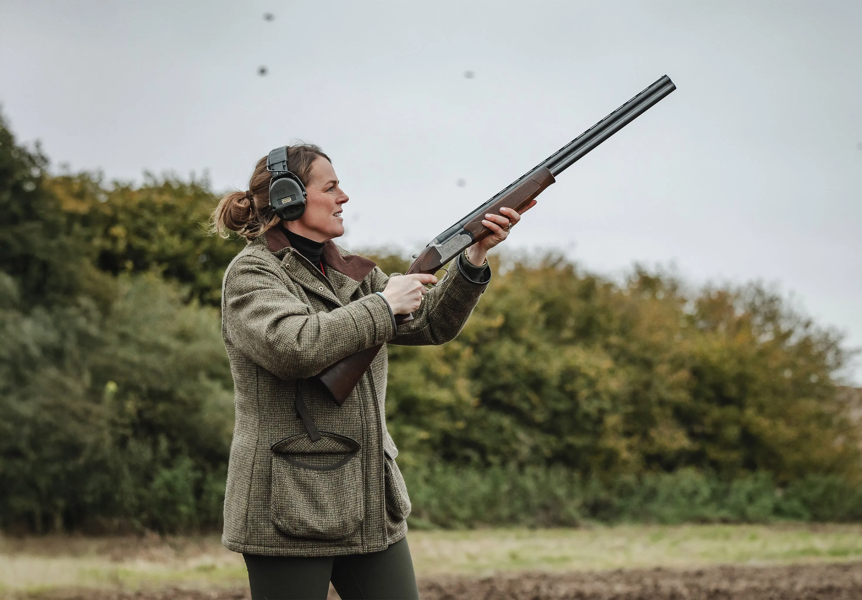 Ballynahinch Tweed Shooting Jacket - Heath