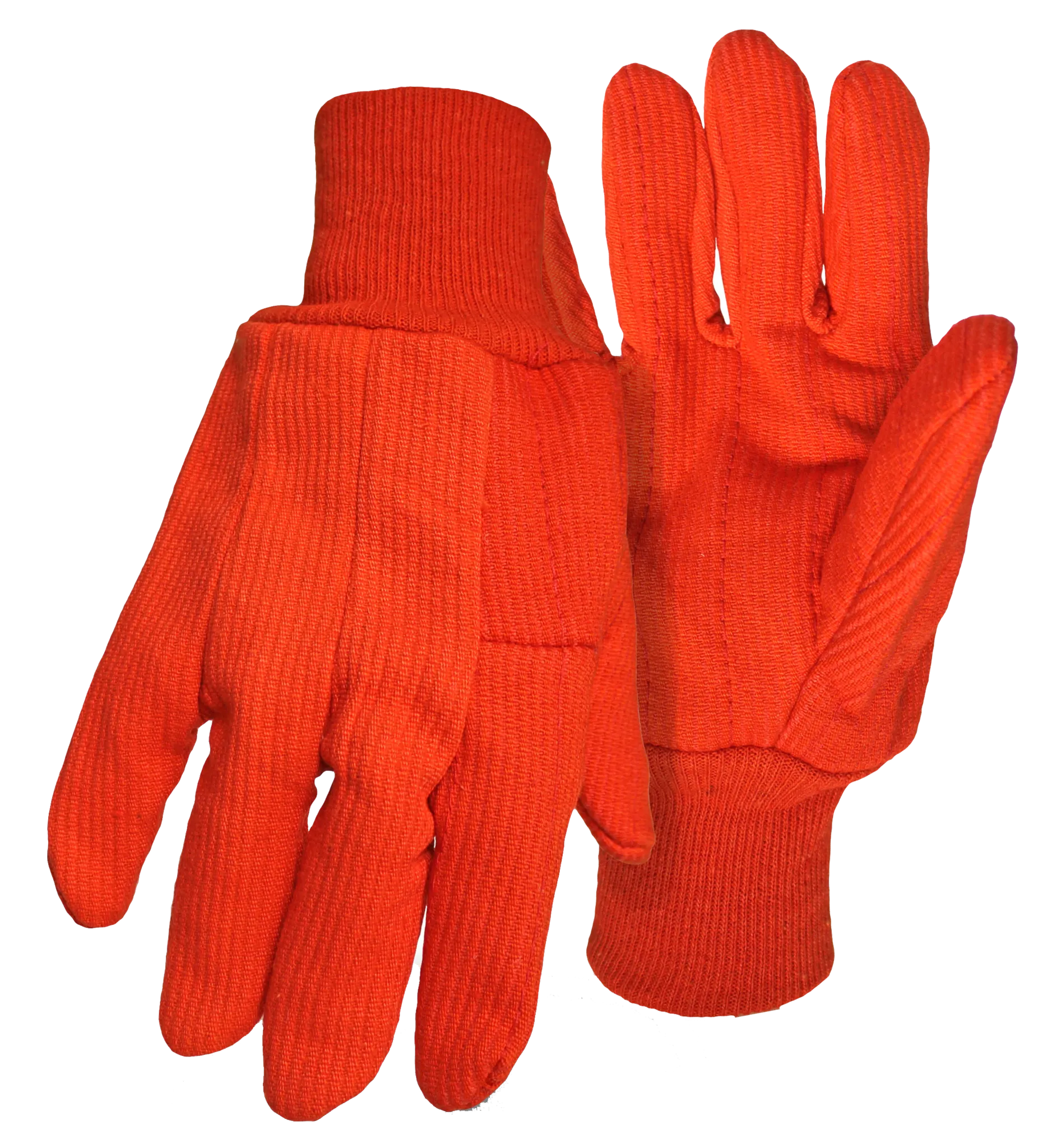 Boss 30PCN Bedford Cord 2-Ply Poly/Cotton High-Vis w/ Knit Wrist