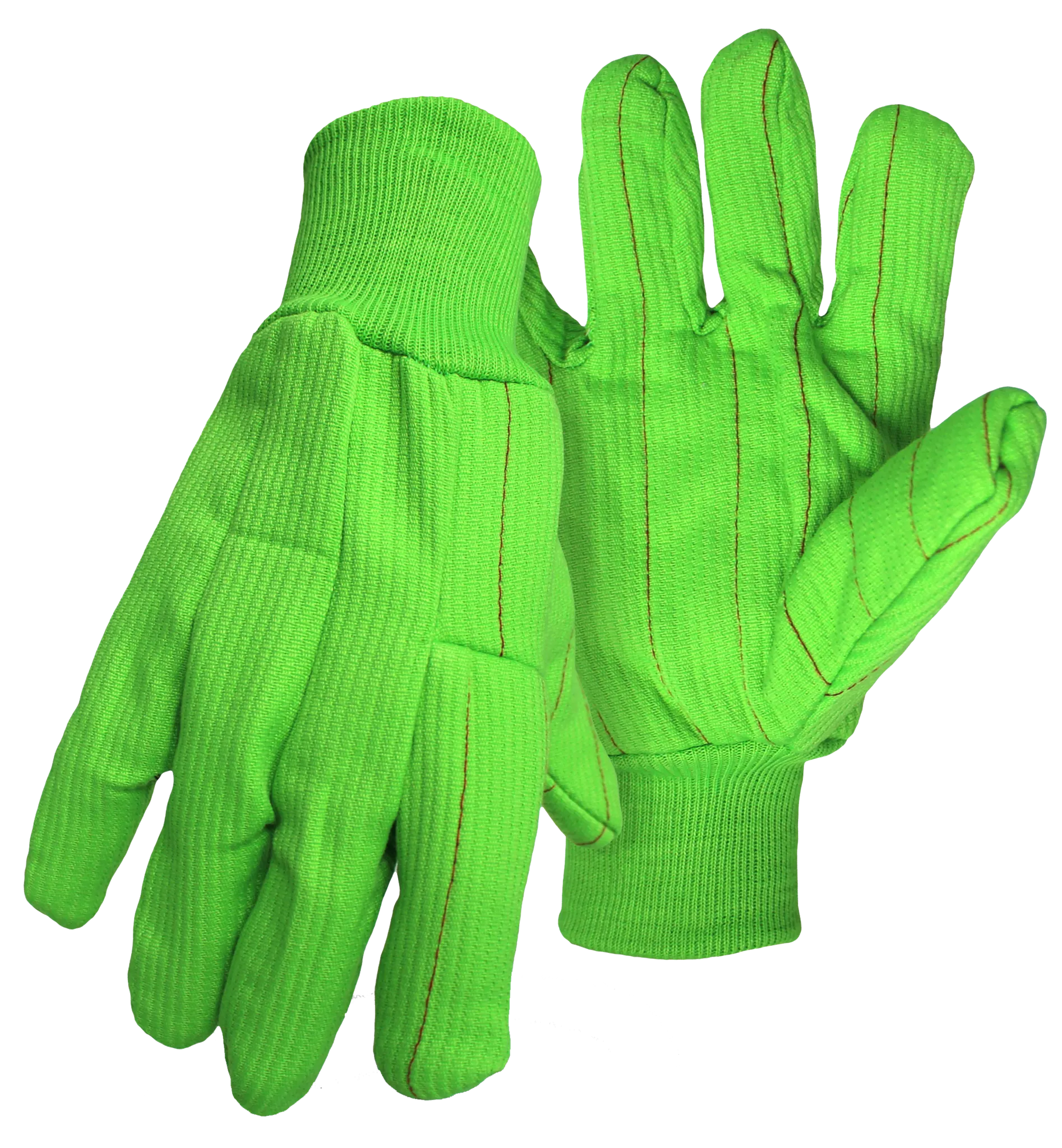 Boss 30PCN Bedford Cord 2-Ply Poly/Cotton High-Vis w/ Knit Wrist