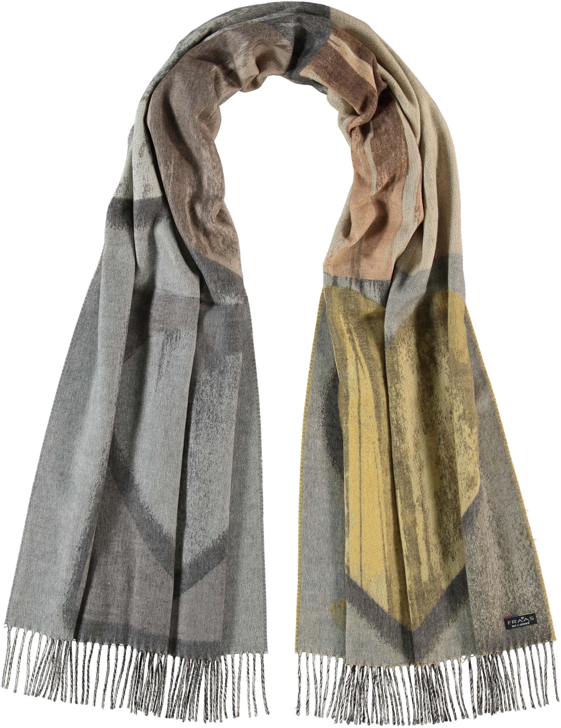 Brushstroke Hearts Oversized Cashmink Scarf