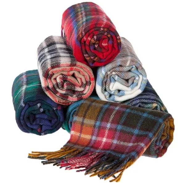 Burns Modern Lambswool Scarf