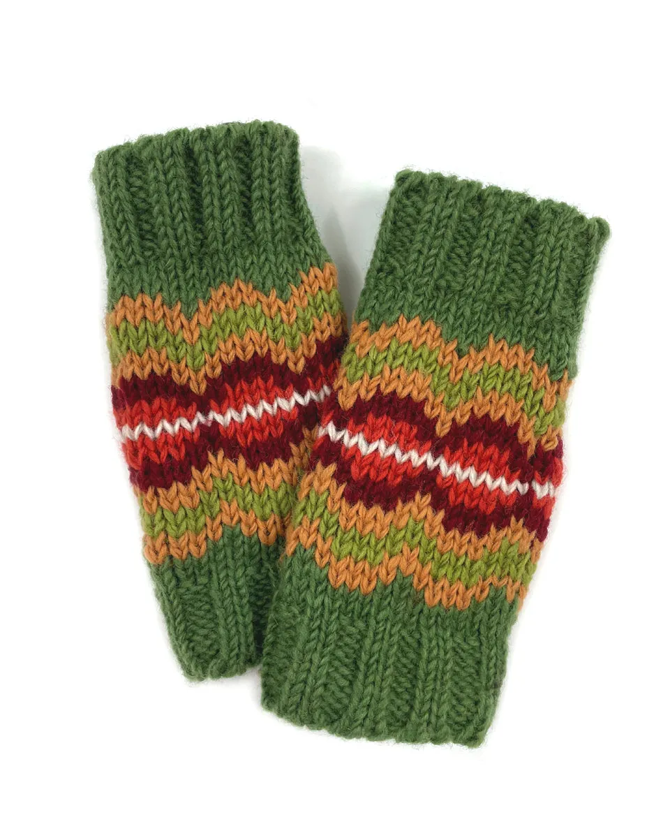 Circle Fingerless Gloves