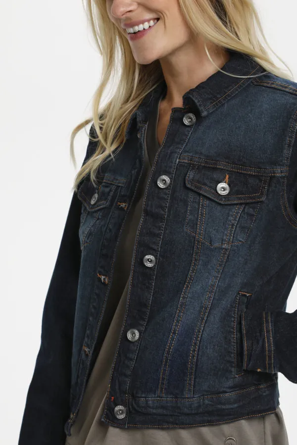 CLASSIC STRETCH DENIM JACKET