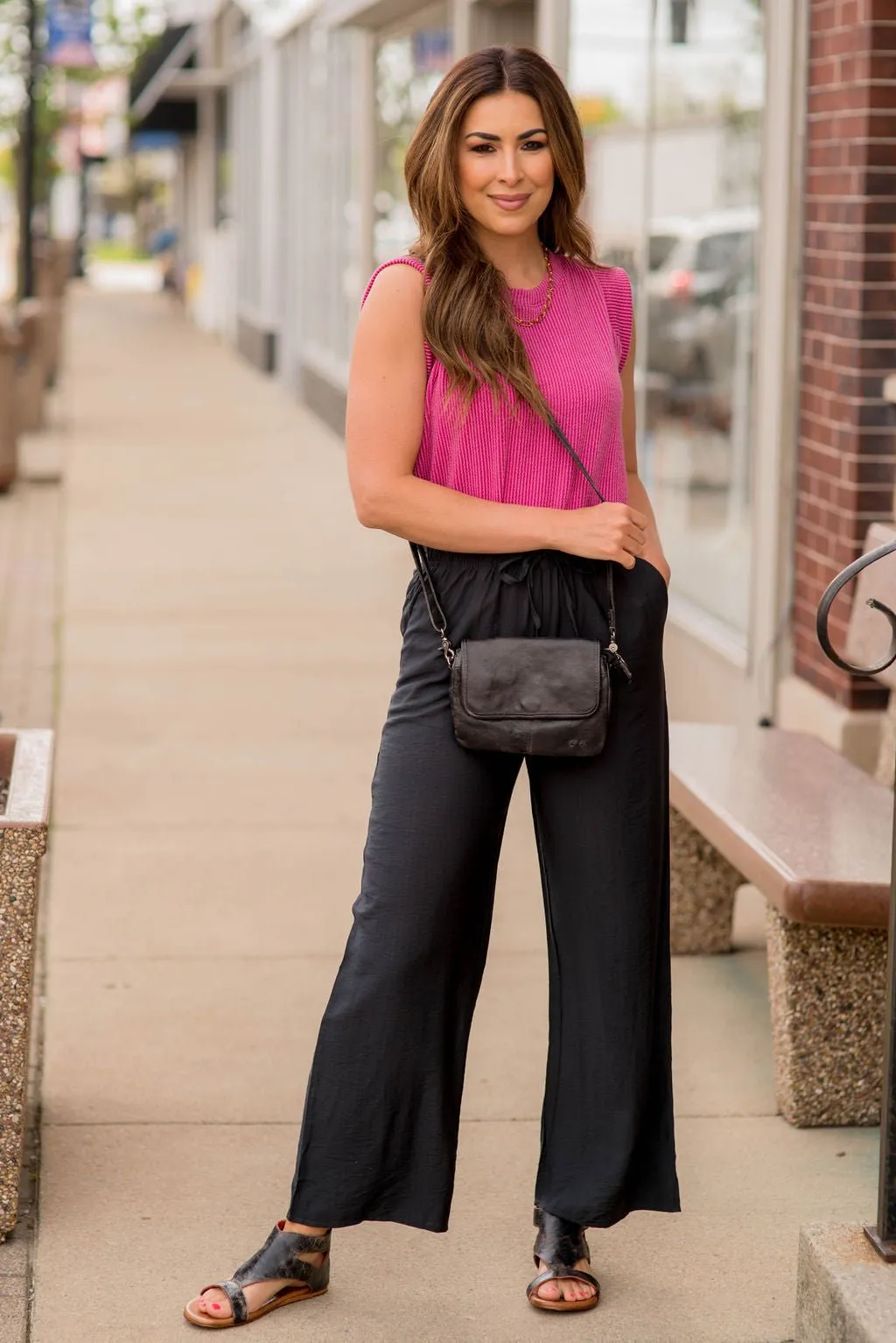 Classy Relaxed Drawstring Pants