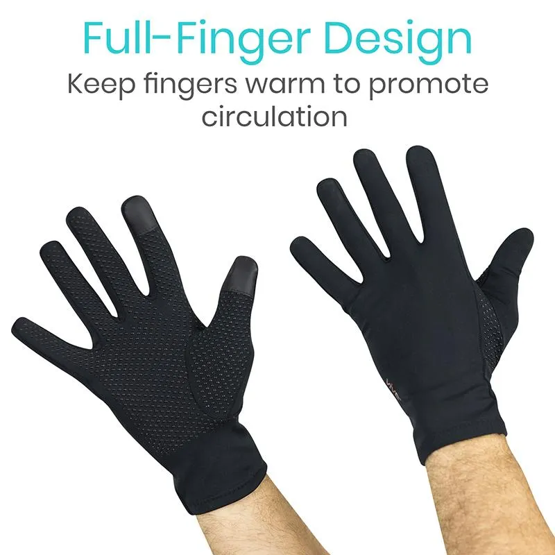 Copper Full Finger Arthritis Gloves