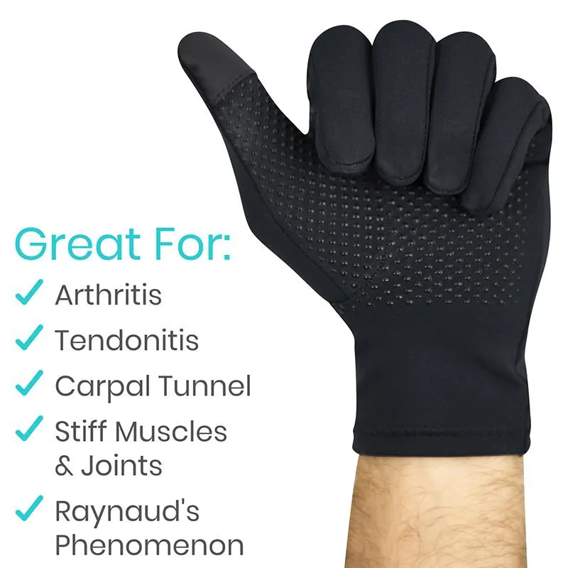 Copper Full Finger Arthritis Gloves