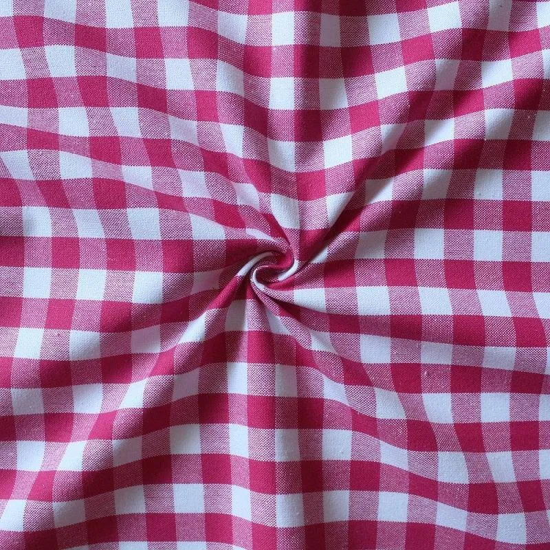 Cotton Gingham Check Rose Oven Gloves Pack Of 2