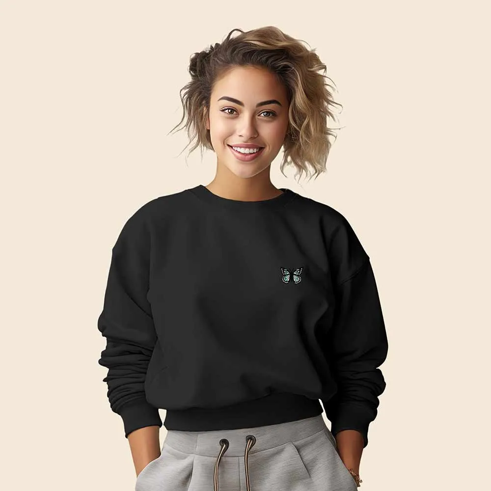 Dalix Butterfly Relaxed Sweatshirt