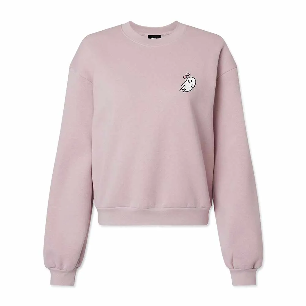 Dalix Heartly Ghost Relaxed Sweatshirt