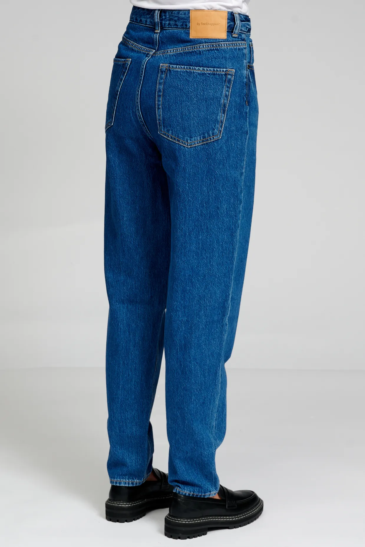 De Originale Performance Mom Jeans - Medium Blue Denim