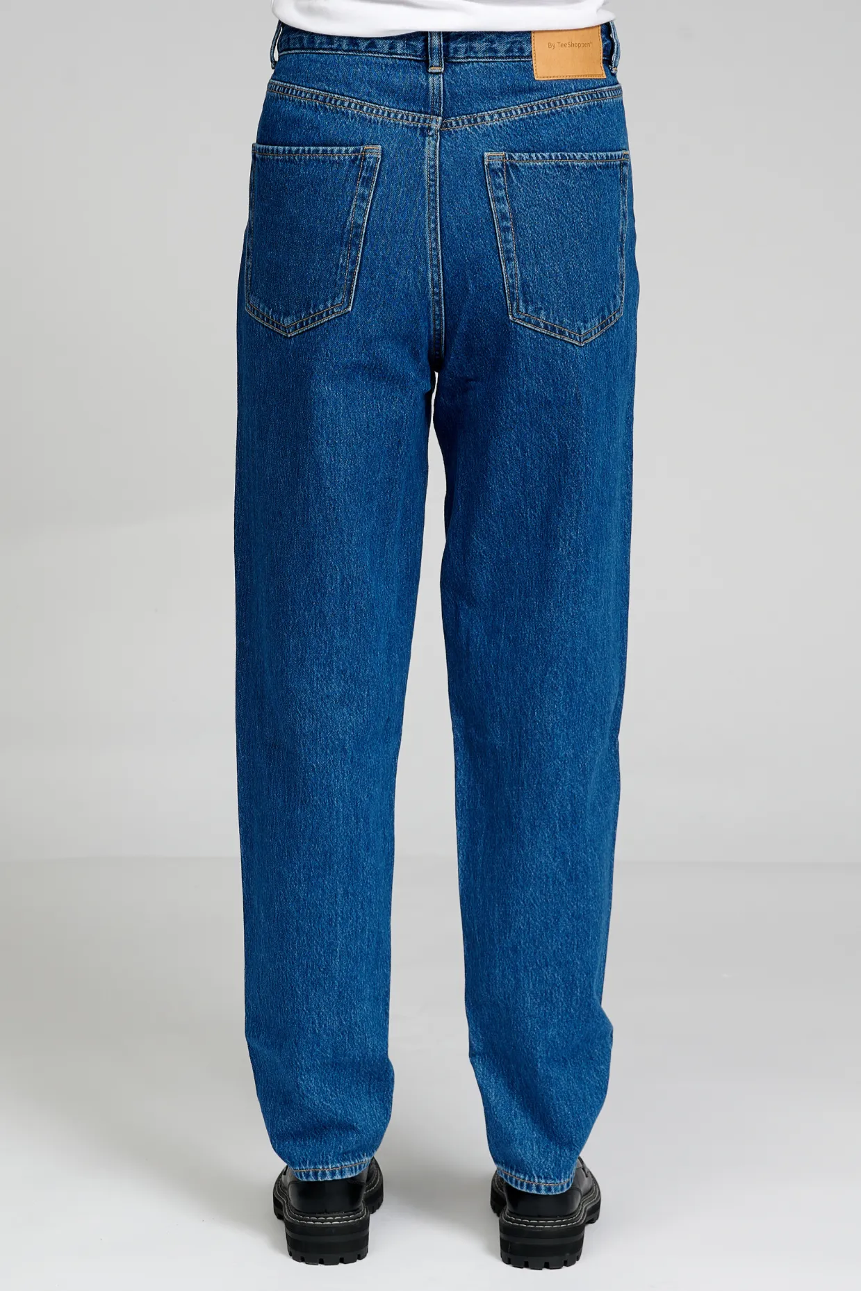 De Originale Performance Mom Jeans - Medium Blue Denim