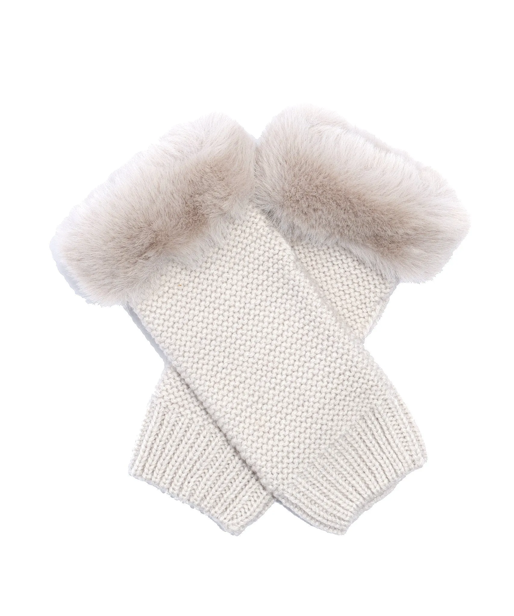 Dramatic Faux Fur Hand Warmers