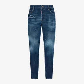 DSquared2 Dark 70'S Wash Super Twinky Jeans