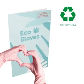 Eco Gloves SoftTouch™ BLUSH Disposable Nitrile Exam Gloves PINK (4 mil)- SAMPLE FOLDER