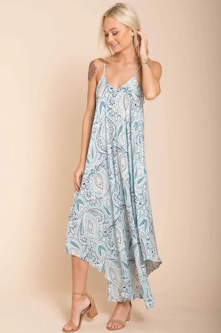 Elora Maxi Blue Maxi Dress