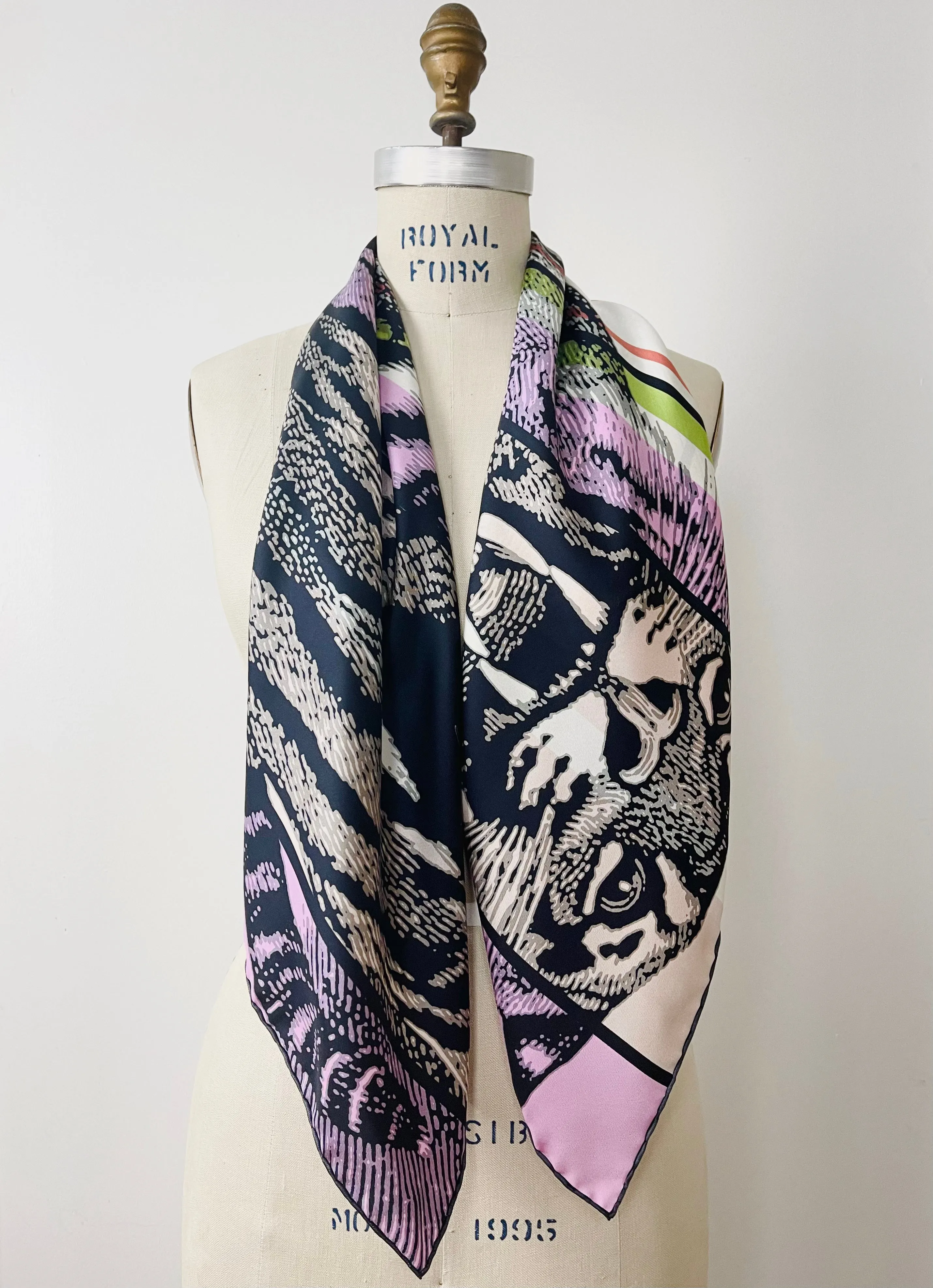 Elwyn New York Tiger Stripe Scarf