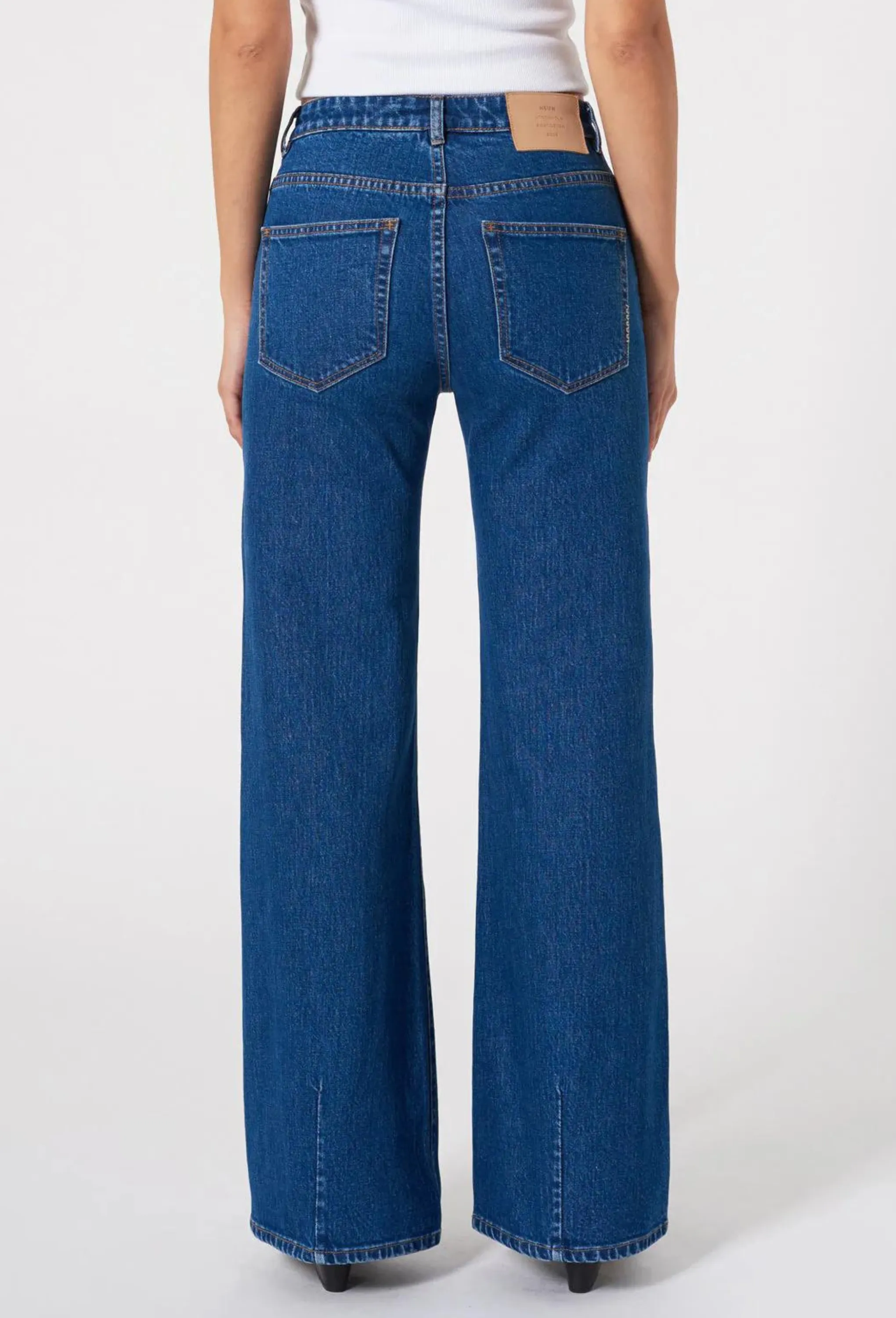 EVA WIDE JEANS (Royal Indigo)