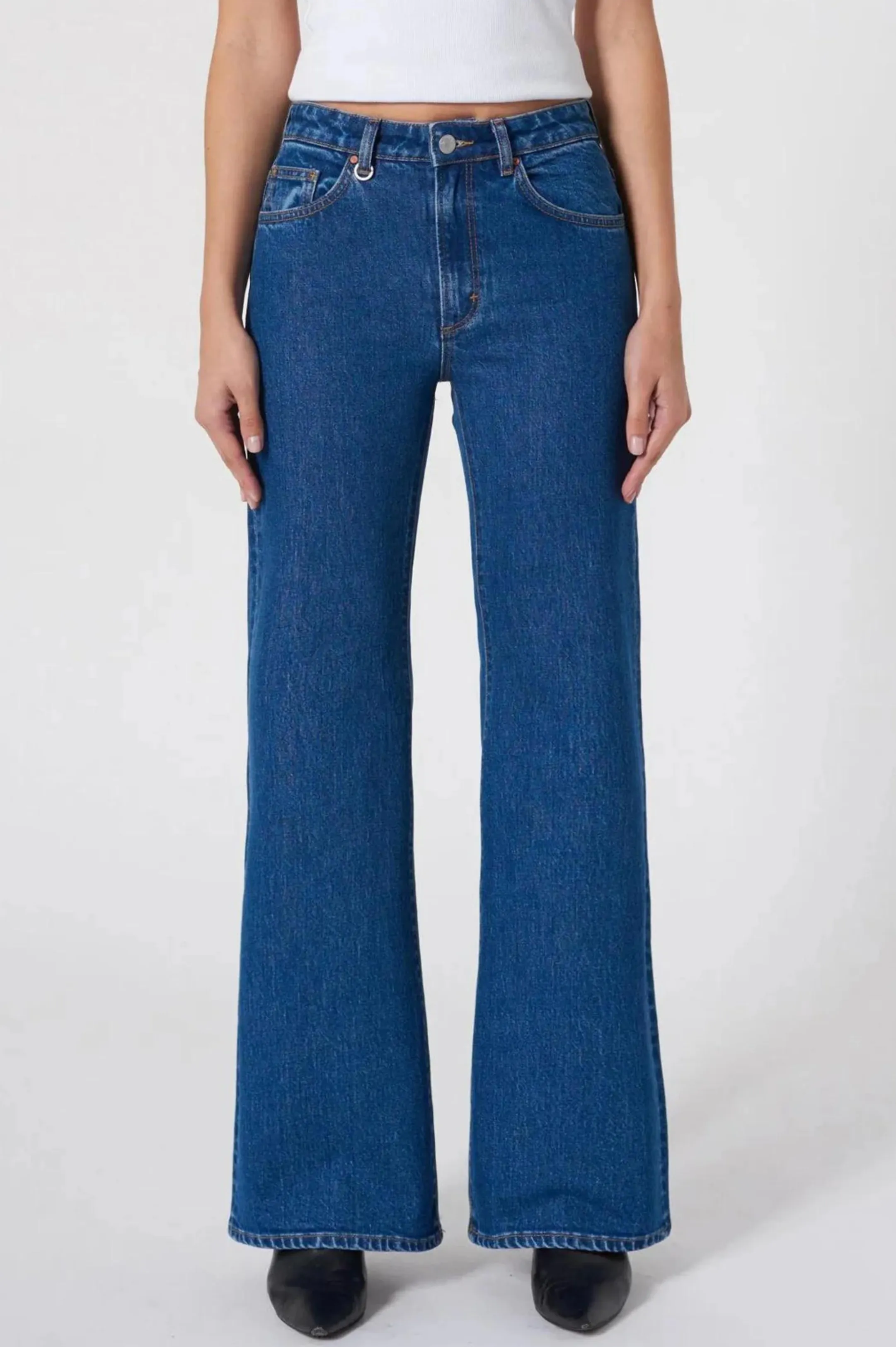 EVA WIDE JEANS (Royal Indigo)