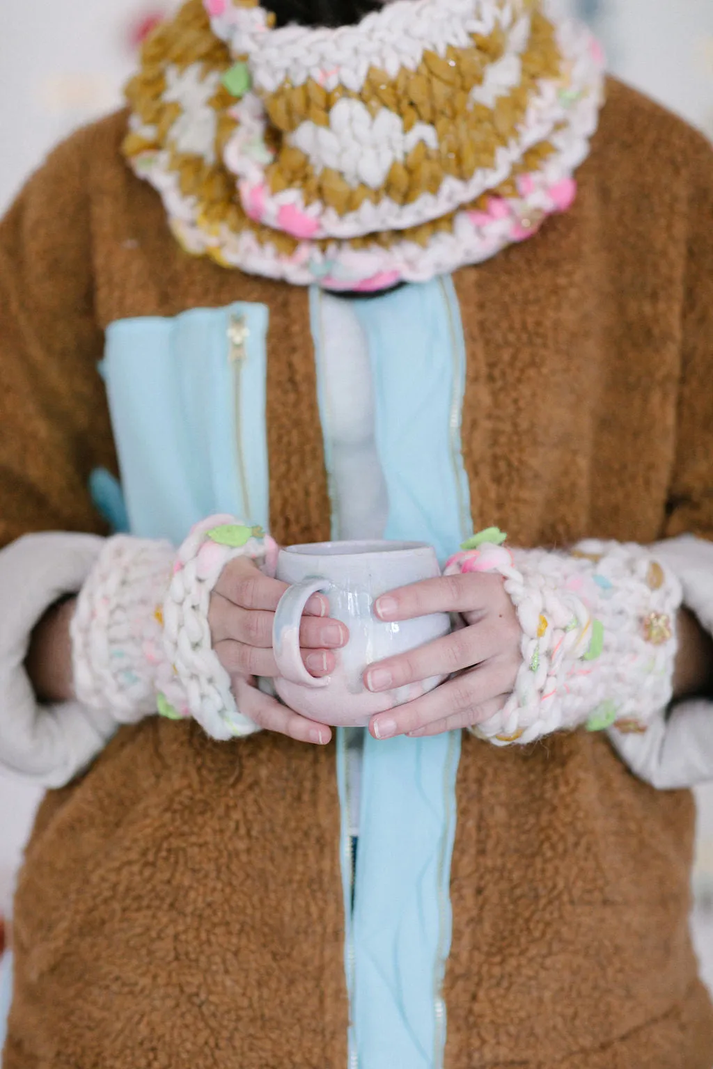 Flower Power Moto Mitts