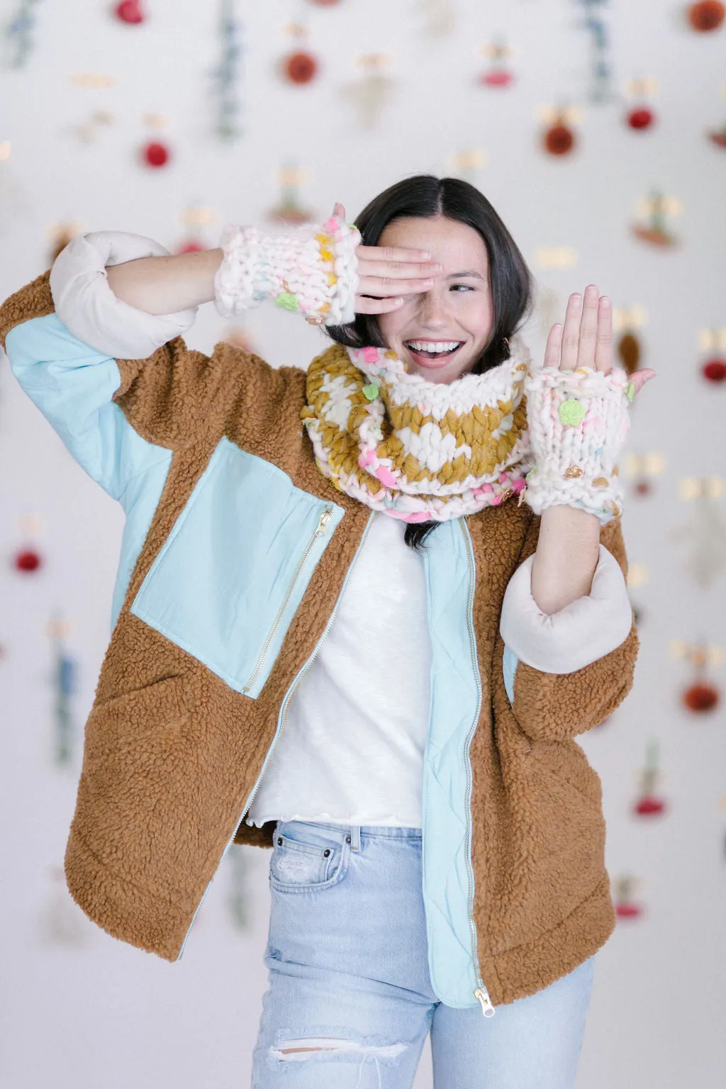 Flower Power Moto Mitts