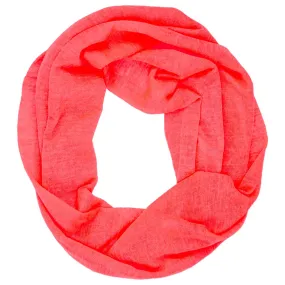 Fluorescent Pink Infinity Scarf