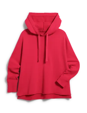 Frank & Eileen - Kane Capelet Hoodie in Crimson