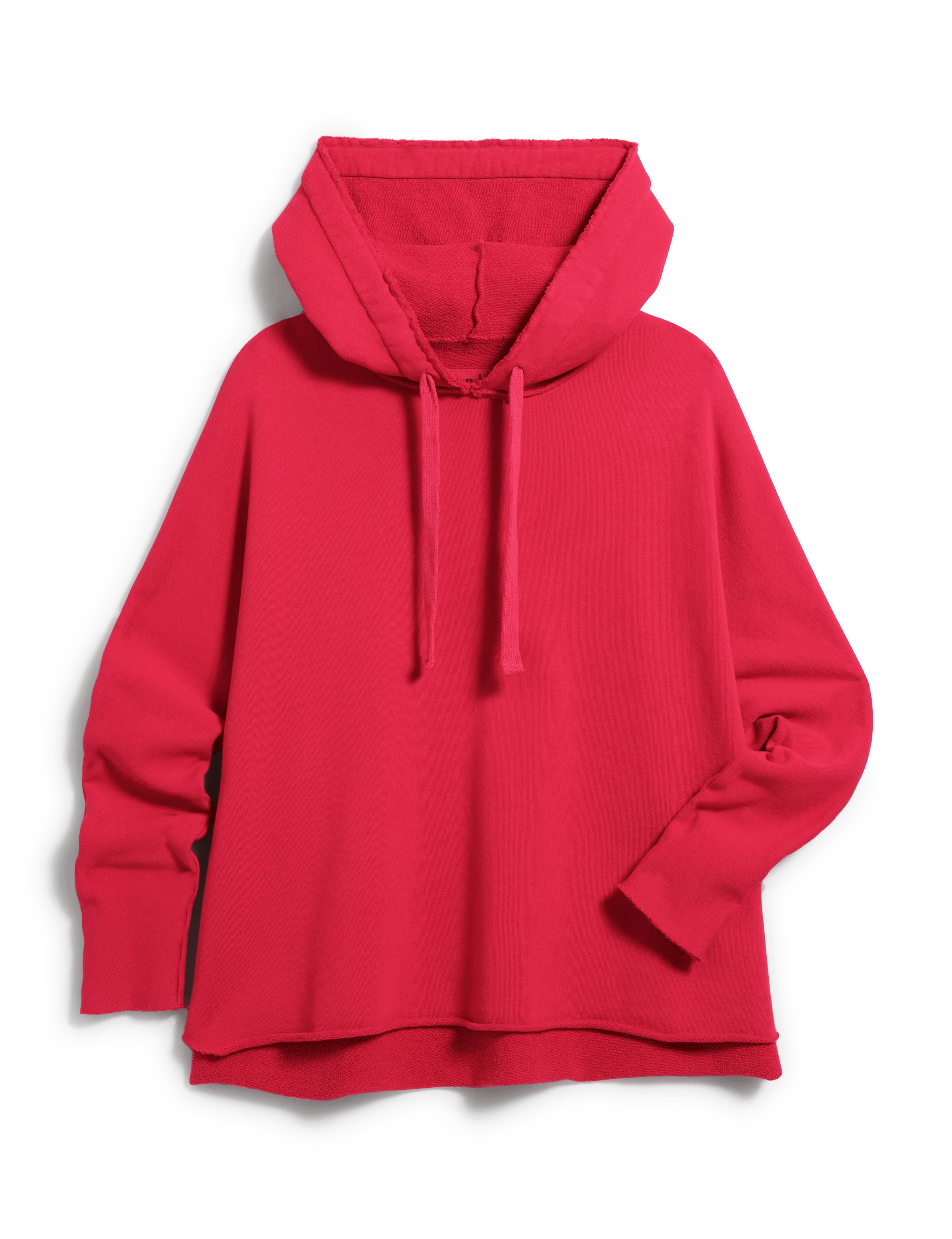 Frank & Eileen - Kane Capelet Hoodie in Crimson