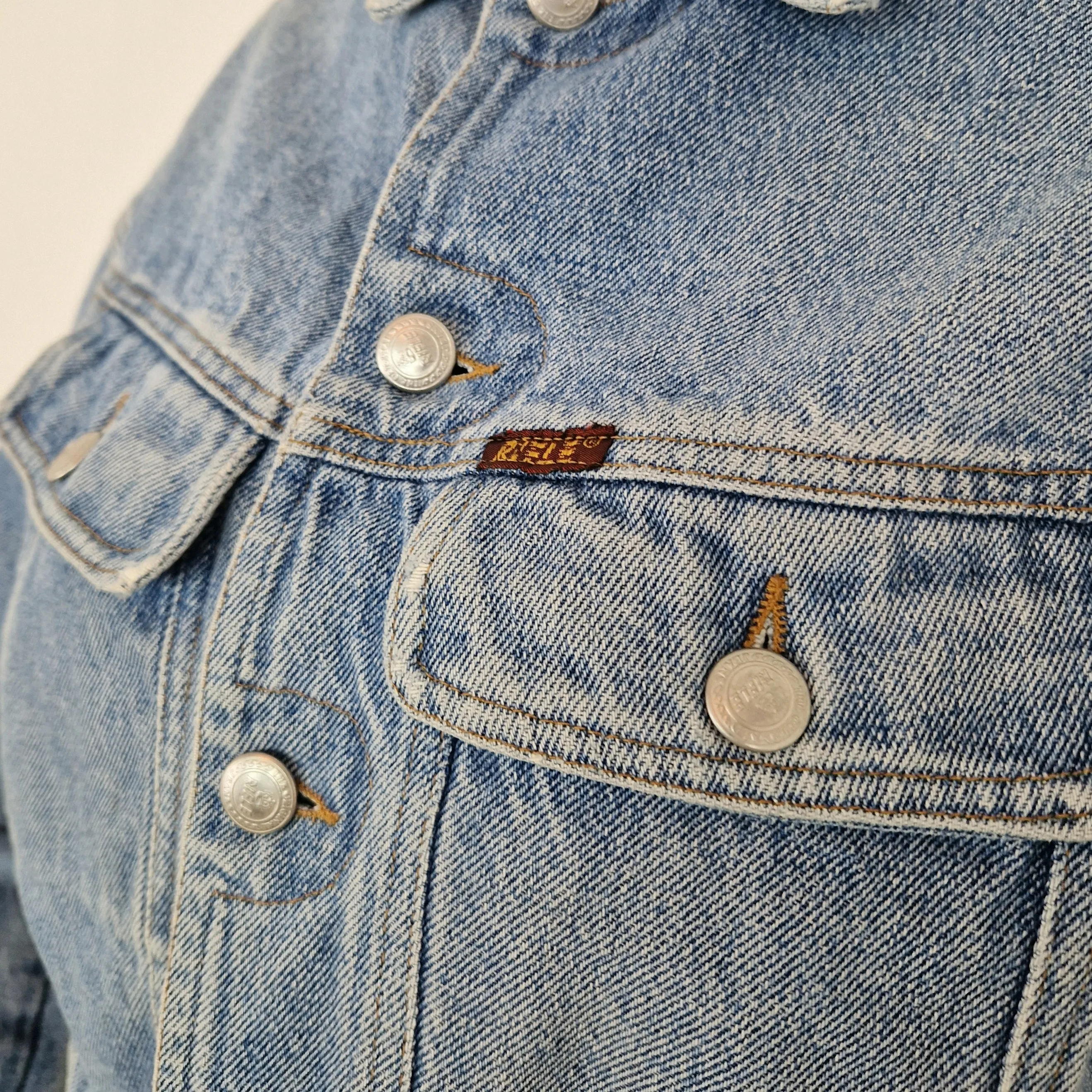 Giubbino vintage Rifle denim