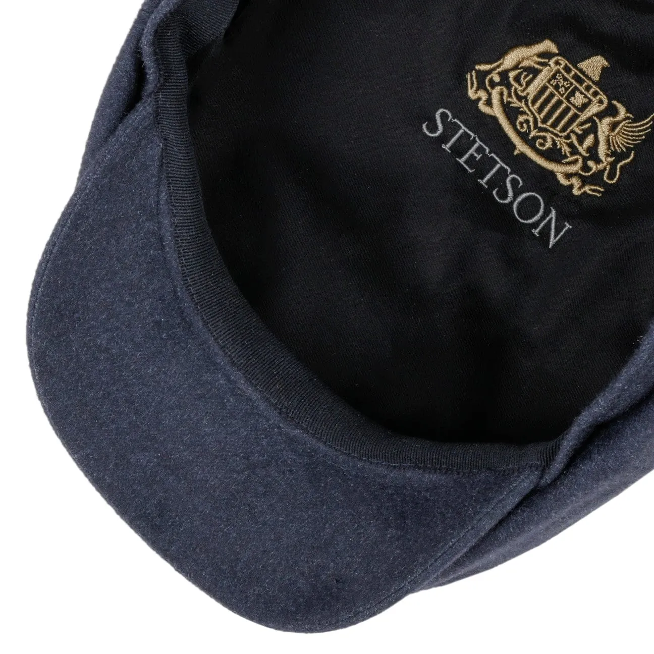 Hatteras Uni Cashmere Silk Newsboy Cap by Stetson