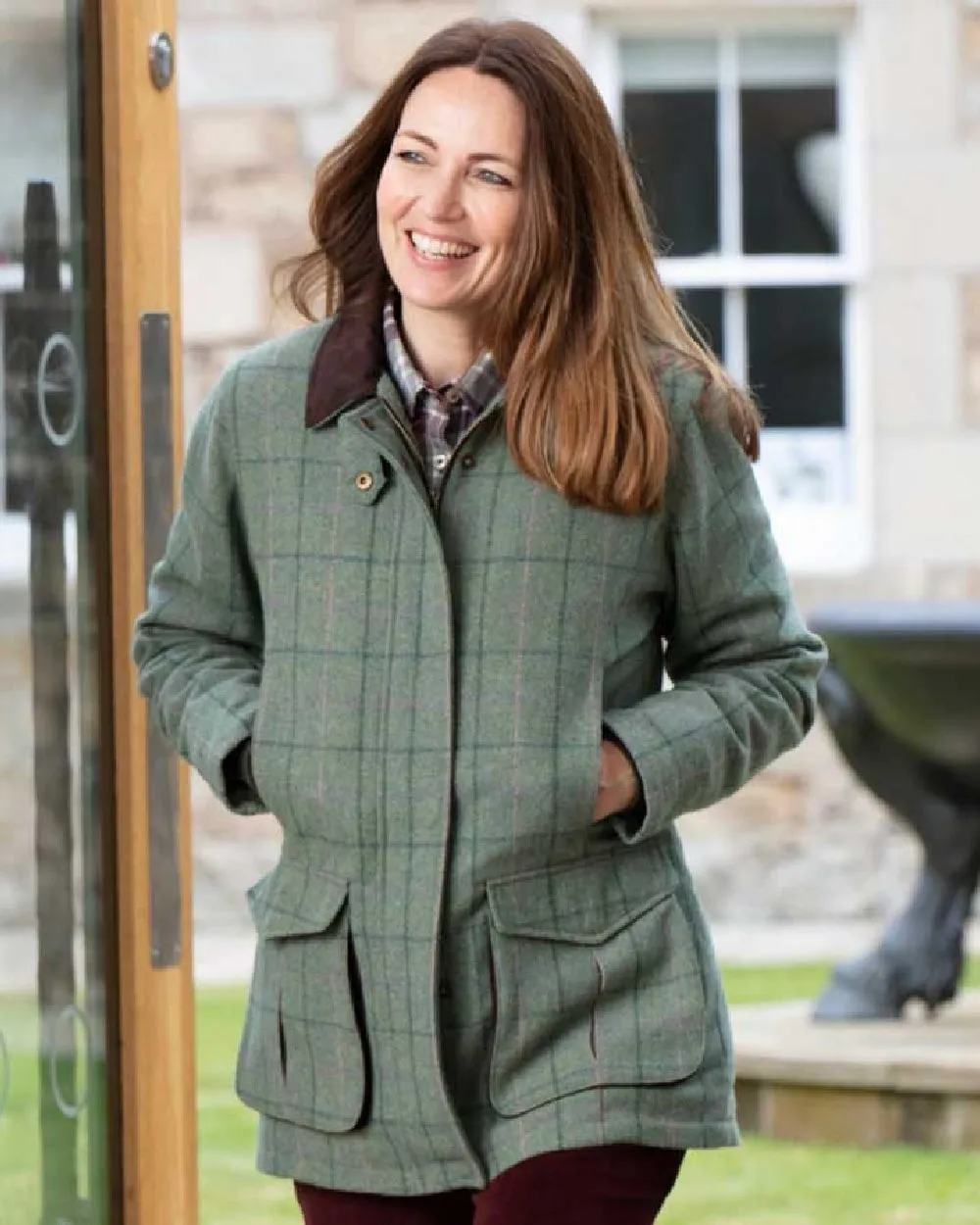 Hoggs of Fife Roslin Ladies Technical Tweed Field Coat