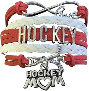 Ice Hockey Mom Bracelet - Pick Colors