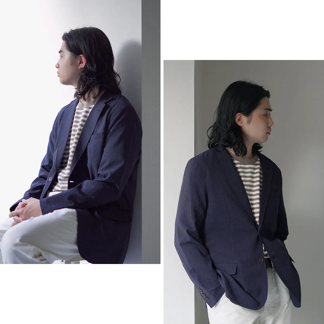 JAPAN BLUE JEANS / Seersucker Summer Unconstracted Jacket