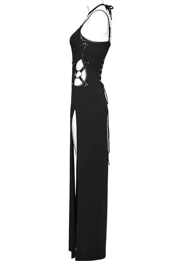 Jezebel | HIGH CUT MAXI DRESS