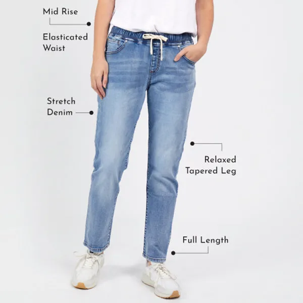 Juliette Jogger Jean - Light Blue