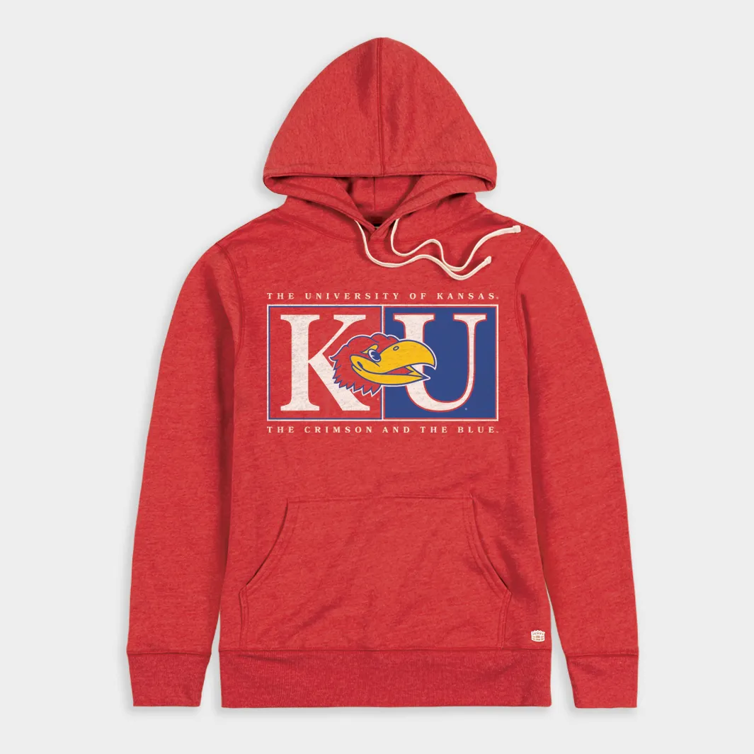 Kansas Jayhawks "The Crimson and the Blue" Hoodie