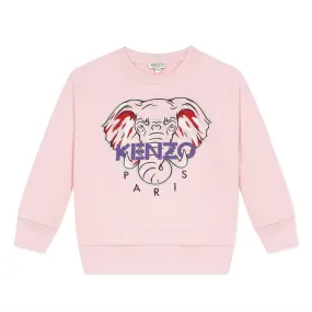 Kenzo Kids Pink Elephant Sweatshirt