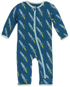 KicKee Pants Twilight Rockets Coverall with Zipper