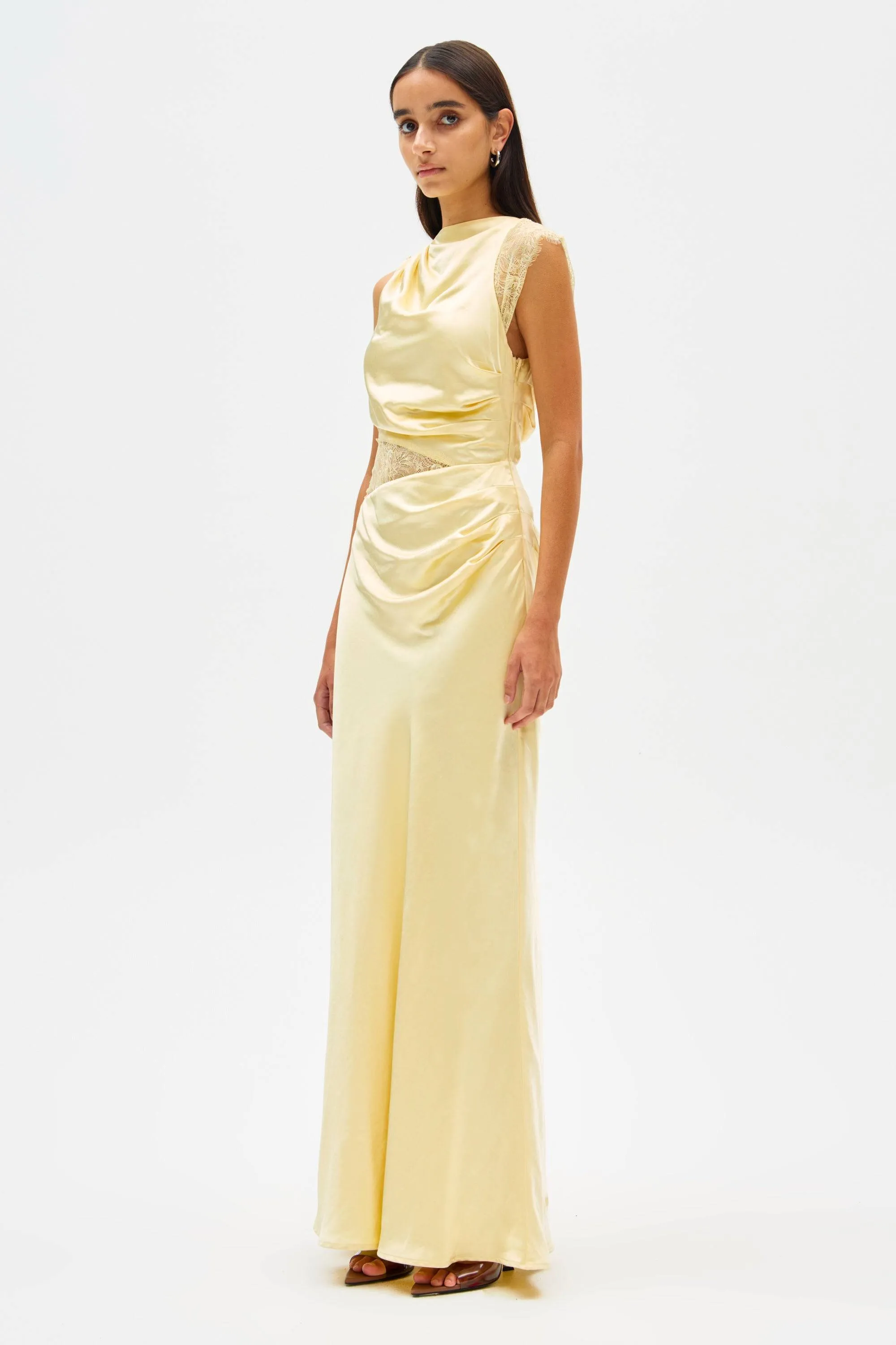 Kimora Satin Maxi Dress